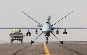 إسقاط مسيّرة أمريكية من طراز MQ-9 في اجواء جزيرة قشم