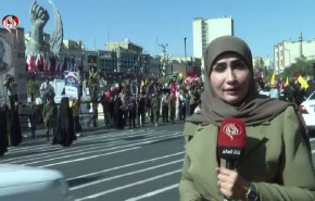 حشود طهران تتحدى الضغوط الأمريكية في مناورة