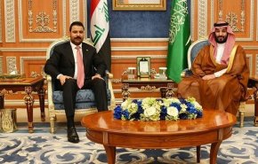 دیدار نخست‌وزیر عراق با ولی‌عهد عربستان با محوریت تحولات منطقه