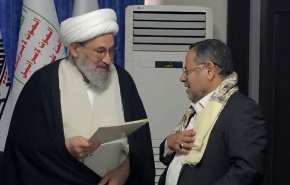تقدیم پیام رهبر انصارالله یمن به دبیرکل جمعیت دفاع از ملت فلسطین
