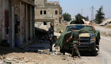  هلاکت گروهی از تروریست ها در جنوب و شرق سوریه 