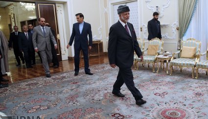 دیدار وزیرخارجه عمان با رئیس جمهوری