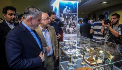 افتتاح نمایشگاه زنده یاد داوود رشیدی/ تصاویر
