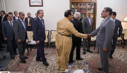 دیدار شمخانی و اعضای دفتر سیاسی اتحادیه میهنی کردستان عراق
