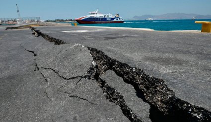 زلزله در یونان و ترکیه
