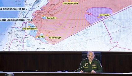 روسیه خط حائل بلندی های اشغالی جولان را کنترل می کند