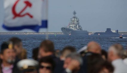رژه روز نیروی دریایی روسیه
