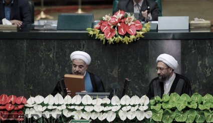 تحلیف روسای جمهوری اسلامی ایران در دوره های مختلف به روایت تصویر/ تصاویر
