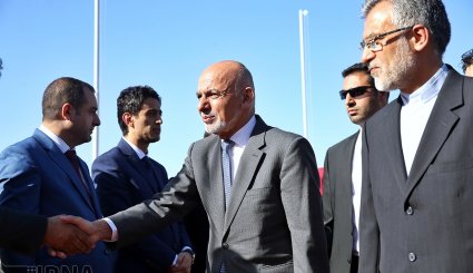 عکسهایی از لحظه ورود رییس جمهوری افغانستان به تهران