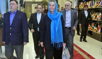 تصاویر ورود مسئول سیاست خارجی اتحادیه اروپا به تهران
