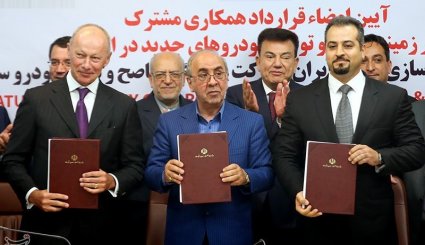 امضای قرارداد ایران با رنو