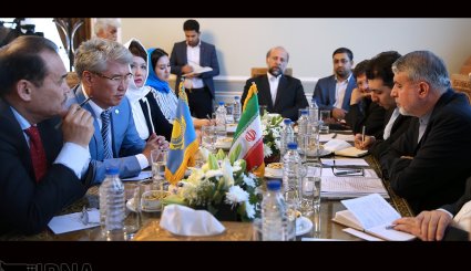 دیدار وزیران فرهنگ ایران و قزاقستان/ تصاویر
