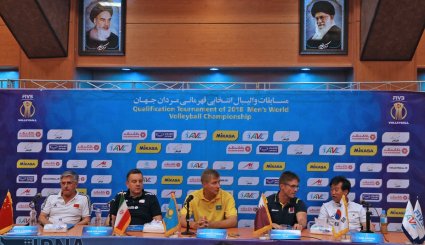 تمرین تیم ملی والیبال بزرگسالان ایران/ تصاویر