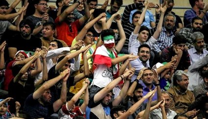 دیدار تیم‌های والیبال ایران و کره جنوبی - اردبیل/ تصاویر