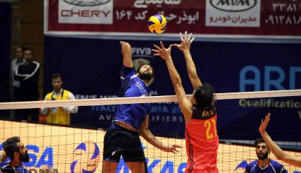 دیدار تیم های ایران و چین/ انتخابی جام جهانی والیبال

