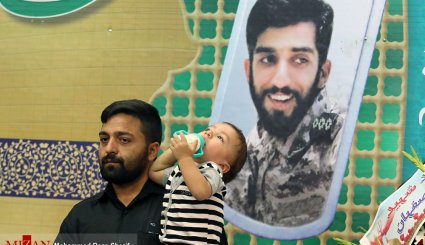 Commemoration Service Held for Martyred Iranian Military Adviser
