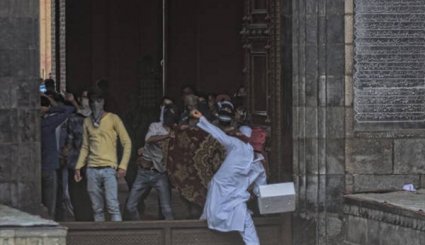 Kashmir Violent Protest Erupts in Srinagar
