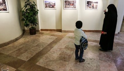 نمایشگاه عکس حلب؛ سرخ و سپید
