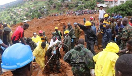 Deadly mudslide in Sierra Leone