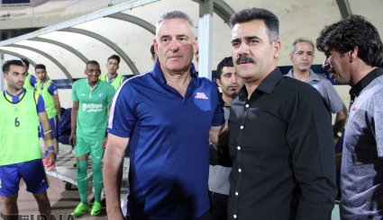 هفته چهارم لیگ برتر فوتبال/دیدار تیم های فولاد با گسترش فولاد. تصاویر