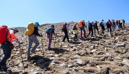 دومین صعود سراسری کارگران کوهنورد - اهر. تصاویر