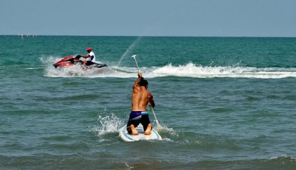 1st Coast-Water Sports Olympiad in Babolsar
