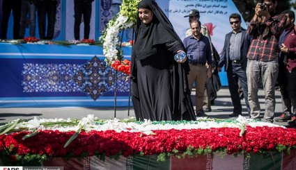 مراسم تشییع پیکر مطهر شهید گمنام در ستاد دژبان کل ارتش