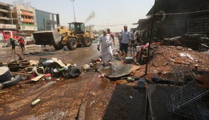 تصاویر انفجار خونین امروز بغداد