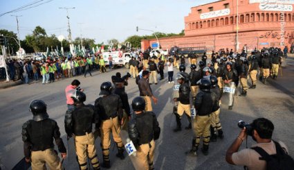 تظاهرات ضد آمریکایی در پاکستان