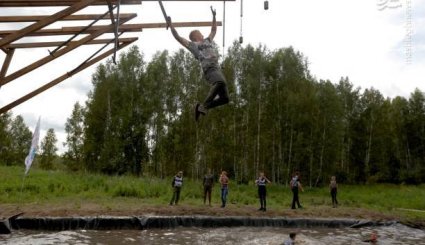 مسابقه عبور از موانع سخت و دشوار در روسیه