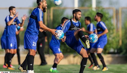 نشست خبری مربیان ایران و سوریه و تمرین تیم ملی فوتبال
