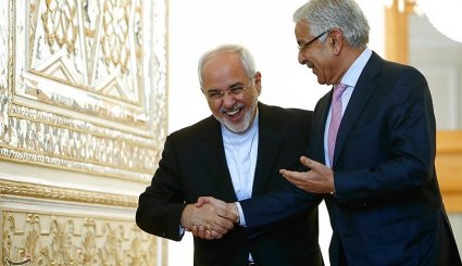 دیدار وزرای امور خارجه پاکستان و ایران