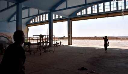 اولین تصاویر از فرودگاه دیرالزور پس از آزادسازی