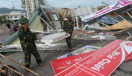 خسارت طوفان «دوکسوری» در ویتنام