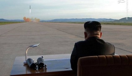 تصاویر جدیدترین آزمایش موشکی کره شمالی