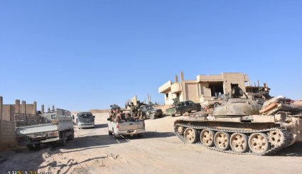 پیشروی ارتش سوریه در دیرالزور