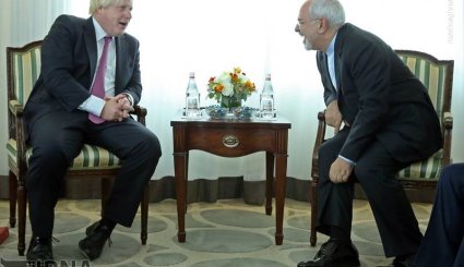 دیدار وزیر خارجه انگلیس و ظریف در نیویورک