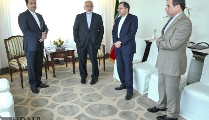 دیدار وزیر خارجه انگلیس و ظریف در نیویورک