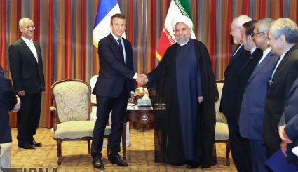 دیدار روسای جمهوری فرانسه و اتریش و نخست وزیر سوئد با روحانی در نیویورک