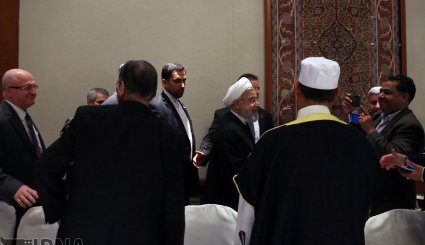 دیدار رئیس جمهوری با رهبران جامعه مسلمان آمریکا