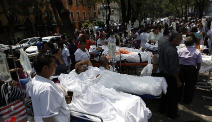 خسارت زلزله مرگبار در مکزیک