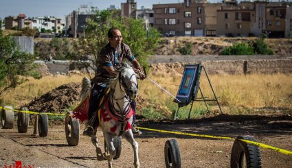 مسابقات کمانگیری روی اسب جام صلح - شیراز