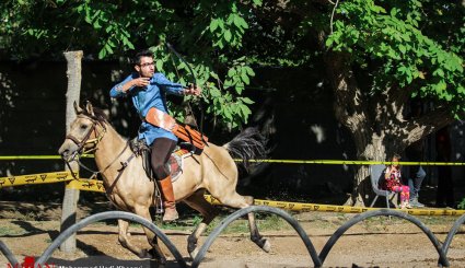 مسابقات کمانگیری روی اسب جام صلح - شیراز