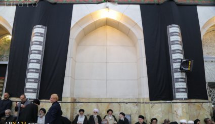 مراسم بزرگداشت مرحوم آیت‌الله راستی کاشانی در مسجد اعظم قم
