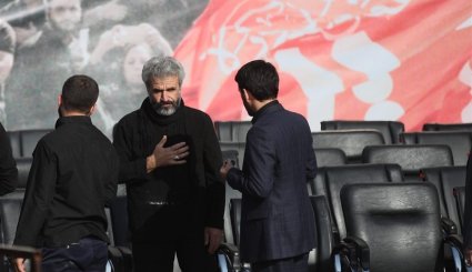 مراسم وداع با پیکر شهید حججی در تهران