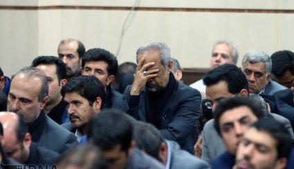 مراسم عزاداری ابا عبدالله حسین(ع) در نهاد ریاست جمهوری + تصاویر