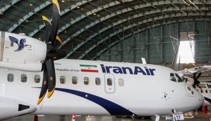 فرود دو فروند هواپیمای ای تی ار خریداری شده در تهران + تصاویر