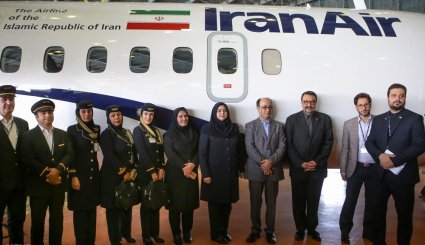 فرود دو فروند هواپیمای ای تی ار خریداری شده در تهران + تصاویر