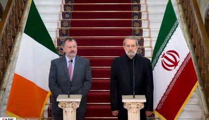 دیدار رؤسای مجلس ایرلند و ایران
