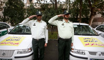 رزمایش خودرویی پلیس راه آهن کشور + تصاویر